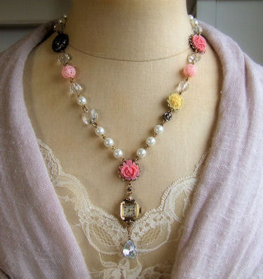 Timeless Rose Garden Necklace